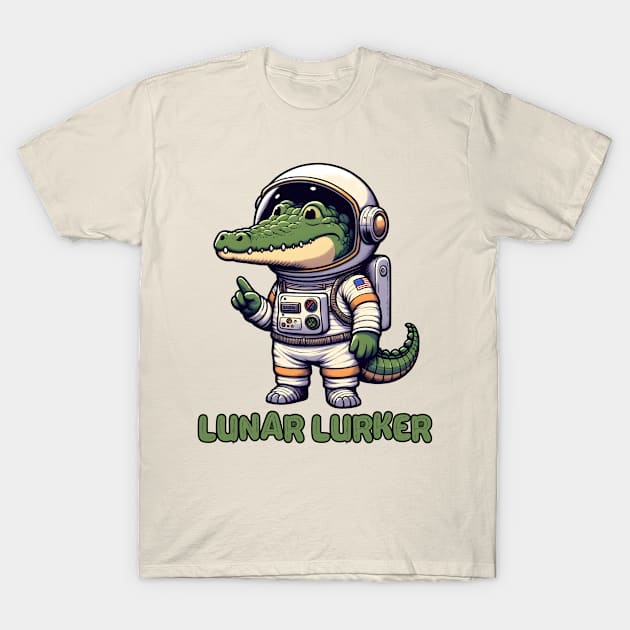 Astronomy crocodile T-Shirt by Japanese Fever